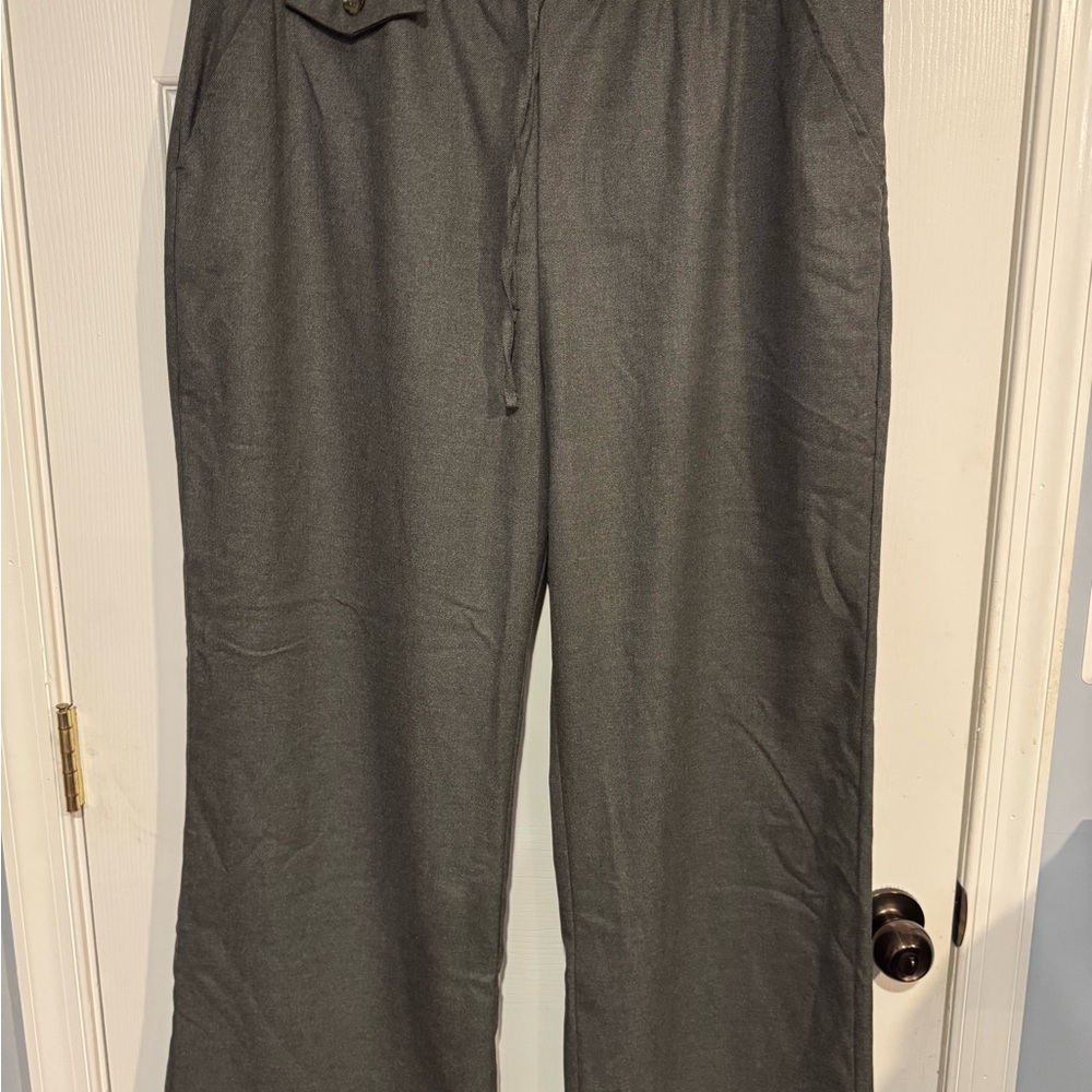 Anthropologie Mauve Pull-on Trousers - Picture 4 of 11